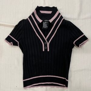 Bebe Cute Fitted Crop Top size Small